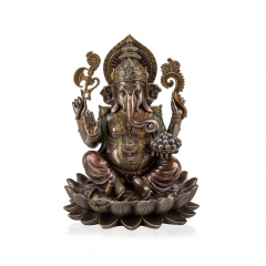 Статуетка "Ганеша - бог достатку та багатства" 24 см. (77592V4)