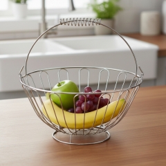 Фруктовница "Элегантная классика", серебро, 24 * 12,5 см СПАСЕННАЯ ПОЗИЦИЯ (9282-011)