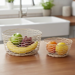 Набор с 2 фруктовниц "Бежевый акцент", 24,5 * 12 см СПАСЕННАЯ ПОЗИЦИЯ (9290-013)