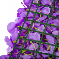 Искусственный фитомодуль из цветов "Гортензия", сиреневая, 40*60 см (9089-013)