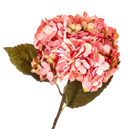 Квітка штучна "Гортензія", рожева (8100-029)