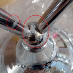 УЦІНКА Свічник  "Антонелла" ( Брак фарбування,ржавчина) (00BR-2009-048)