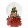 УЦІНКА Сніжна куля "Санта на поїзді"  (Бульбашка повітря,комки плісняви,пластівці снігу) (00BR-6016-010/1)