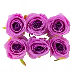 Головка розы, сиреневая, 8 см (8502-008/3)