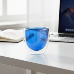 Стакан с двойными стенками и ручкой "Калейдоскоп", 220 мл * Рандомный выбор дизайна (9095-001)