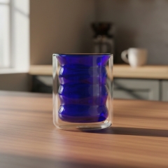 Стакан с двойными стенками  "Волна", 200 мл * Рандомный выбор дизайна (9095-003)