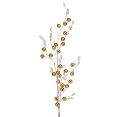 Декоративная ветвь "Золотые искры", 55 см (9155-002)