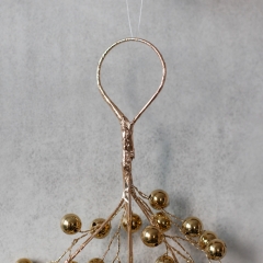 Декоративная ветвь "Золотые искры", 30 см (9155-003)