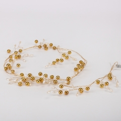 Декоративная гирлянда "Золотая феерия", 120 см. (9155-005)