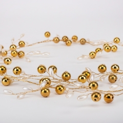Декоративная гирлянда "Золотая феерия", 120 см. (9155-005)