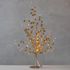 Декоративное дерево с подсветкой "Золотой миг", 48 см (9155-007)