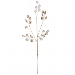 Декоративная ветвь "Золотое сияние", 38 см (9155-016)