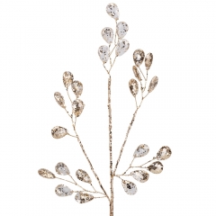 Декоративная ветвь "Золотое сияние", 38 см (9155-016)