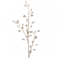 Декоративная ветка "Золотое сияние", 70 см (9155-018)