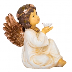 Статуэтка с подсветкой "Белая Голубка", 21 см (0507-004)