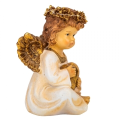 Статуэтка с подсветкой "Золотое Сердце", 19 см (0507-006)