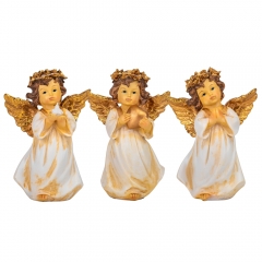 Статуэтка с подсветкой "Ангелочки", 19 см * Рандомный выбор дизайна (0507-008)