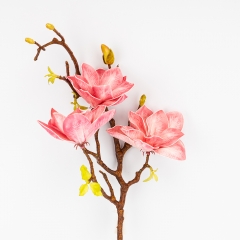 Латексна магнолія, ніжно-рожева, 75 см ВРЯТОВАНА ПОЗИЦІЯ (9259-109)