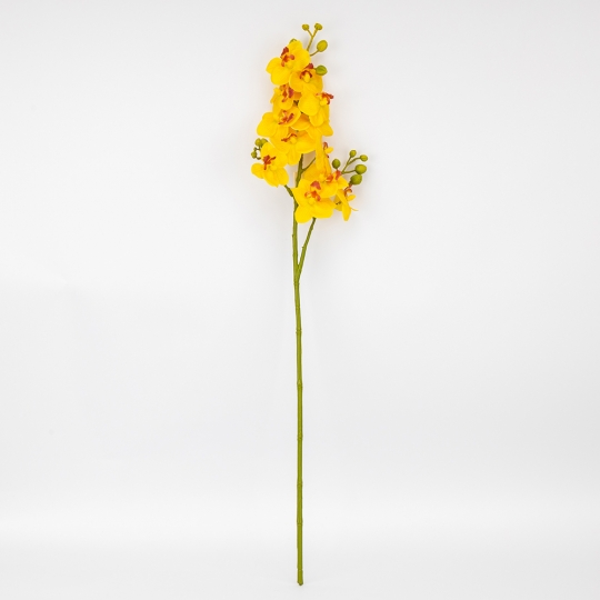 Латексна орхідея, жовта, 72 см ВРЯТОВАНА ПОЗИЦІЯ (9259-137)