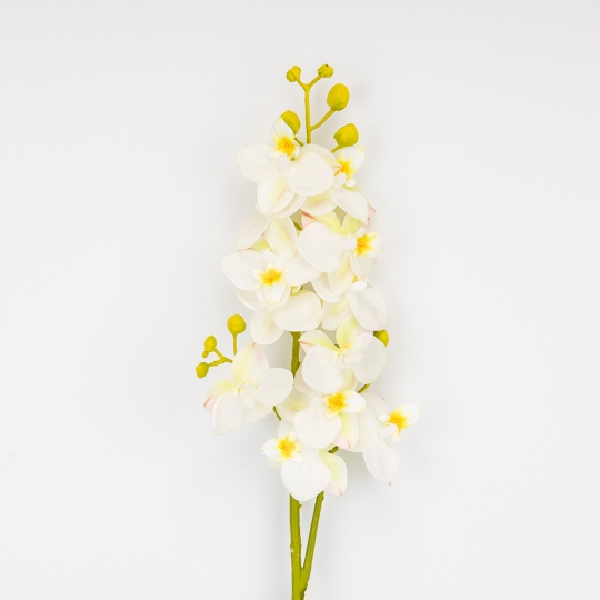Латексна орхідея, біла, 72 см ВРЯТОВАНА ПОЗИЦІЯ (9259-138) Латексна орхідея, біла, 72 см ВРЯТОВАНА ПОЗИЦІЯ (9259-138)