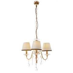 Люстра подвесная с белыми абажурами (3 лампы) (FN015/3) (FN015/3)