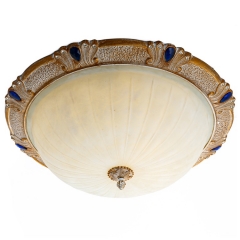 Люстра пристібна з молочним куполом (HL103A)