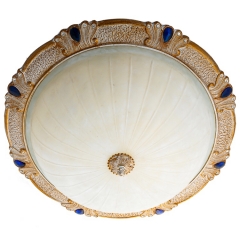 Люстра пристібна з молочним куполом (HL103A)