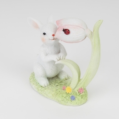 Статуетка "Кролик у саду", 12,5 см (5105-007)
