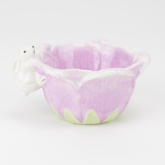 Емкость для хранения "Фиолетовый цветочек", 14 см (5106-004)