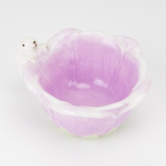 Емкость для хранения "Фиолетовый цветочек", 14 см (5106-004)