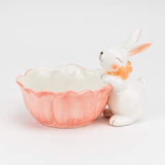 Емкость для хранения "Кролик с цветочком", 16 см (5106-005)