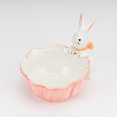 Емкость для хранения "Кролик с цветочком", 16 см (5106-005)