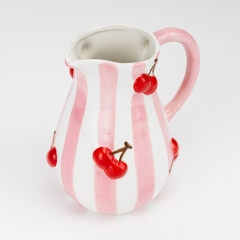 Ваза "Красные вишенки", 20 см (5106-008)