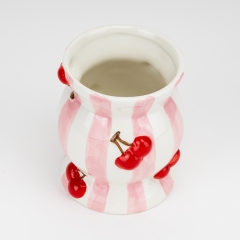 Ваза "Красные вишенки", 15 см (5106-009)