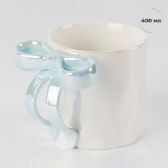 Кружка "Блакитний бантик", 400 мл (9255-003)