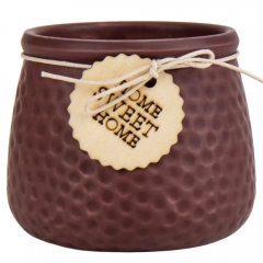 Кашпо "Sweet home", 9 см * Рандомный выбор дизайна (9053-009)