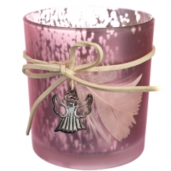 Подсвечник "Пушистый"  с декором (6003-041)