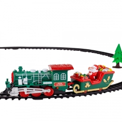 Рождественский паровоз с музыкой "Merry Christmas", 132 см. (9126-004)