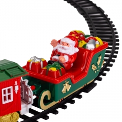 Рождественский паровоз с музыкой "Merry Christmas", 185 см. (9126-005)