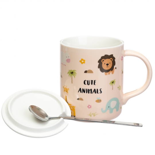 Чашка "Cute animals", 400 мл. (8805-025)