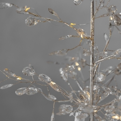 Декоративное дерево с подсветкой "Золотой хрусталь", 49 см (9239-008)