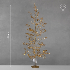 Декоративное дерево с подсветкой "Золотой шепот", 89 см (9239-013)