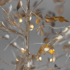 Декоративное дерево с подсветкой "Золотой шепот", 89 см (9239-013)