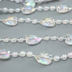 Хрусталики "Сердце", 15 метров (8520-002)