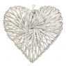 Декор з лози «Плетене серце» 43 * 35 см (5002-004)