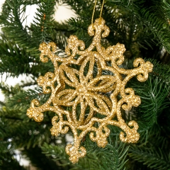 Ёлочная игрушка "Снежинка праздничная" (012NZ)