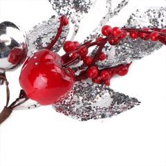 Декоративная ветка "Серебряный букет" (2010-168)