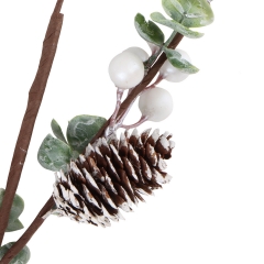 Декоративная ветка "Шишки в лесу" (2010-173)