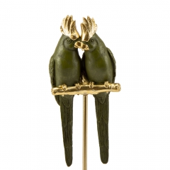 Статуэтка "Влюбленные попугаи" (2007-156)