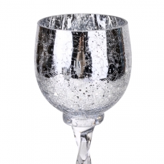 Набор из 3 подсвечников "Серебристая изморозь" (9103-006)